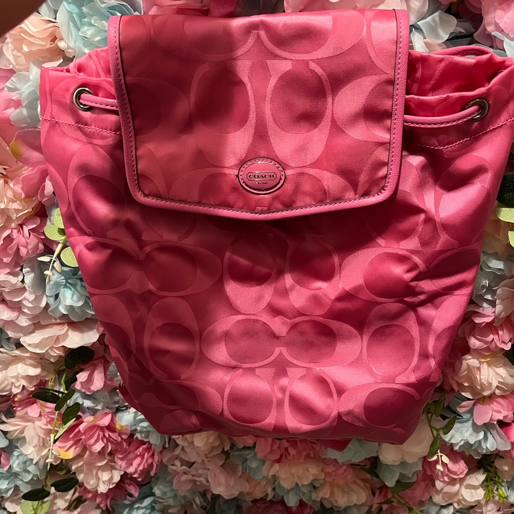 Coach Pink Women's Backpack